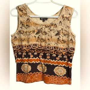 Papa midweight 100% cotton crop top with Native American vibe